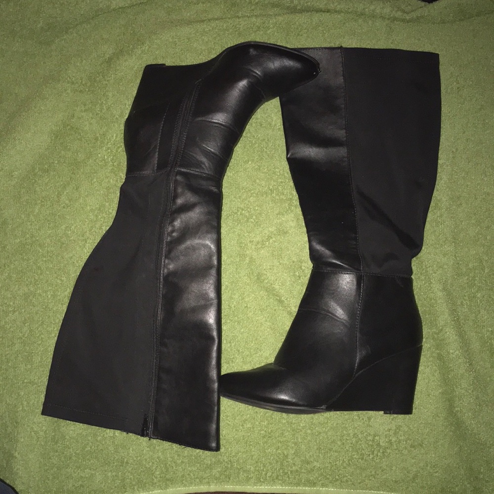 LaneBryant Plat Form Knee Boot
